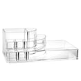 thumbnail image 1 of Unique Bargains 1.18" Crystal Glass Cabinet Knob Polished Chrome, 1 of 8