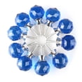thumbnail image 1 of Unique Bargains 1.18" Crystal Glass Cabinet Knob Polished Chrome, 1 of 7