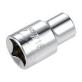 thumbnail image 1 of Unique Bargains 1/2 Inch Drive 6 Point Shallow Socket 7/16 Inch Cr-v Steel, 1 of 3