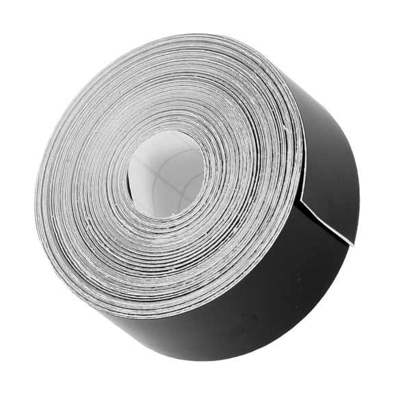 Unique Bargains 1" 25mm Width 32Ft 1000cm Length Window Trim Strip Kit Gloss Black