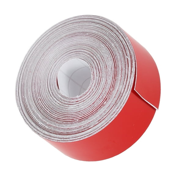 Unique Bargains 1" 25mm Width 32Ft 1000cm Length Window Trim Strip Kit Gloss Red