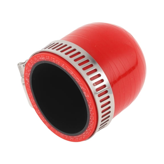 Unique Bargains 1.26inch ID 3 Layers Cloth Reinforced Silicone Coolant Cap for Coolant Turbo Bypass Valve Vacuum 4mm 1.18inch Red Outside Black Inside