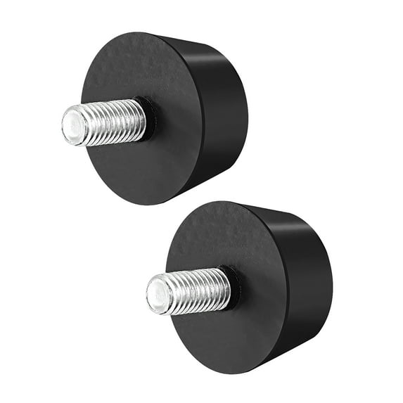 Unique Bargains 1.5"x0.79" Rubber Conical Vibration Absorption Mount M10x20mm Studs 2pcs