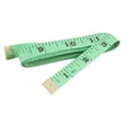 thumbnail image 1 of Unique Bargains 1.5M 60 Inches Soft Plastic Sewing Tailor Tape Measure Ruler Green, 1 of 4