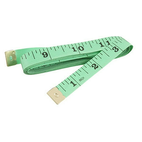 Unique Bargains 1.5M 60 Inches Soft Plastic Sewing Tailor Tape Measure Ruler Green