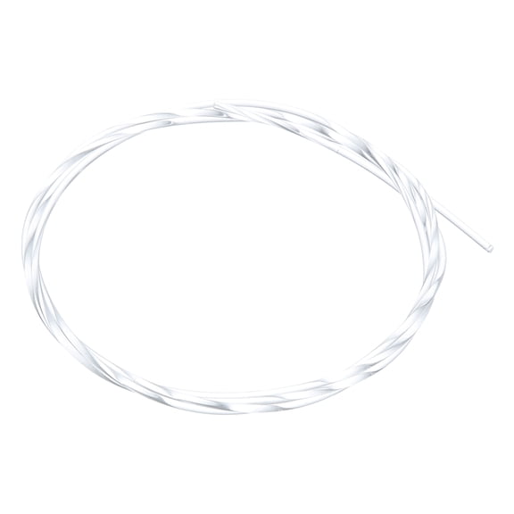 Unique Bargains 1.5mm 0.06" 1m 3.28ft Universal PMMA Plastic Optic Fiber Side Glow Cable Fiber Optic Cable for Car Clear