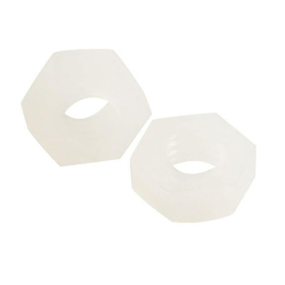 Unique Bargains 1/8" Female Thread Hexagonal Hex Fastener Screw Nut 30Pcs