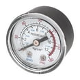 thumbnail image 1 of Unique Bargains 1/8" NPT Air Compressor / Hydraulic Pressure Gauge 0-180 PSI 0-12BAR 1.5" Face, 1 of 2