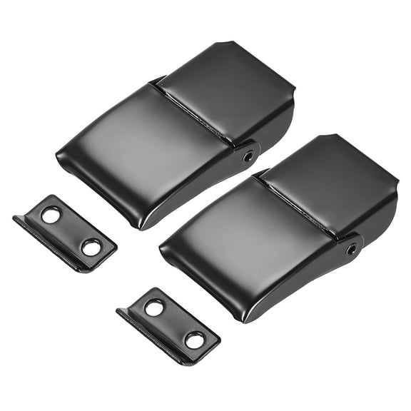Unique Bargains 1.83" Iron Concealed Draw Toggle Latch Clamp for Case, Toolbox, Cleaner - 2Pcs