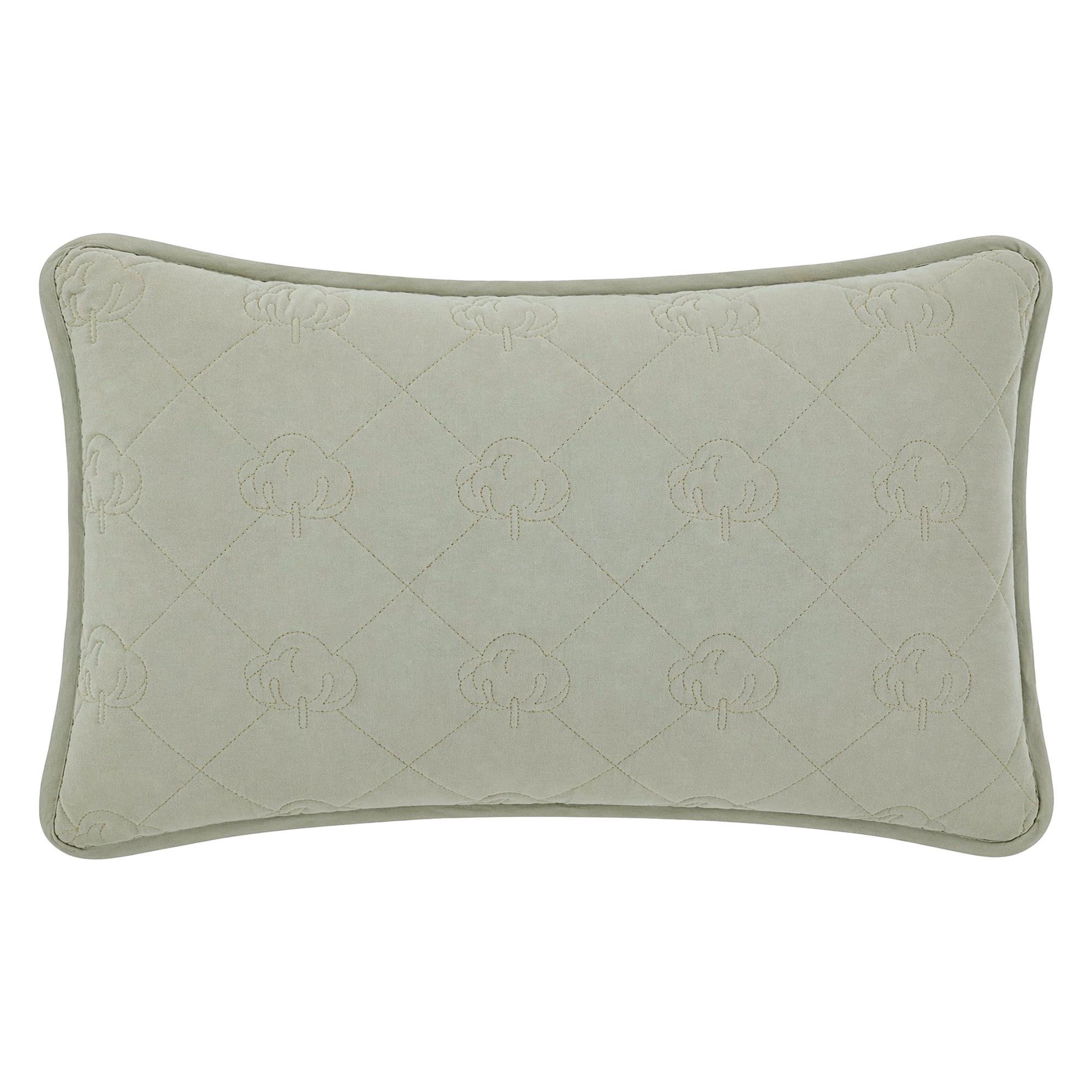 Unique Bargains 1 Pack Breathable Hypoallergenic Cotton Pillow Protector Green