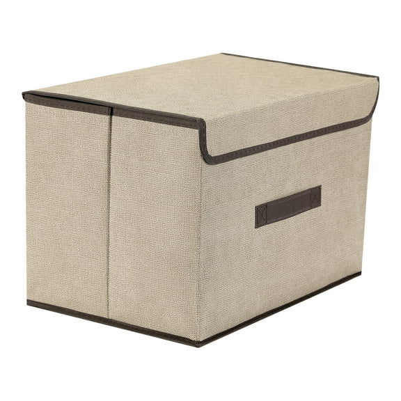 Unique Bargains 1 Pack Clothes Storage Bags Moving Bags Beige 14.2*9.1*9.4in