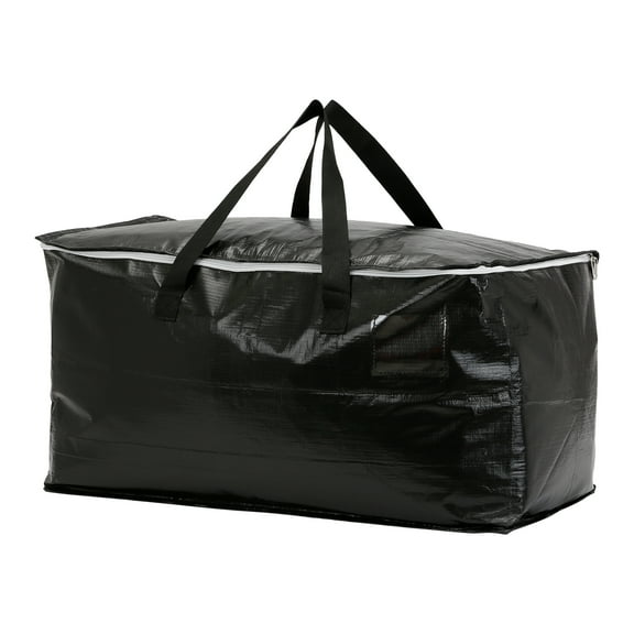 Unique Bargains 1 Pack Clothes Storage Bags Moving Bags Black 27*14*14in