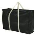 thumbnail image 1 of Unique Bargains 1 Pack Clothes Storage Bags Moving Bags Black 31*22*10in, 1 of 7