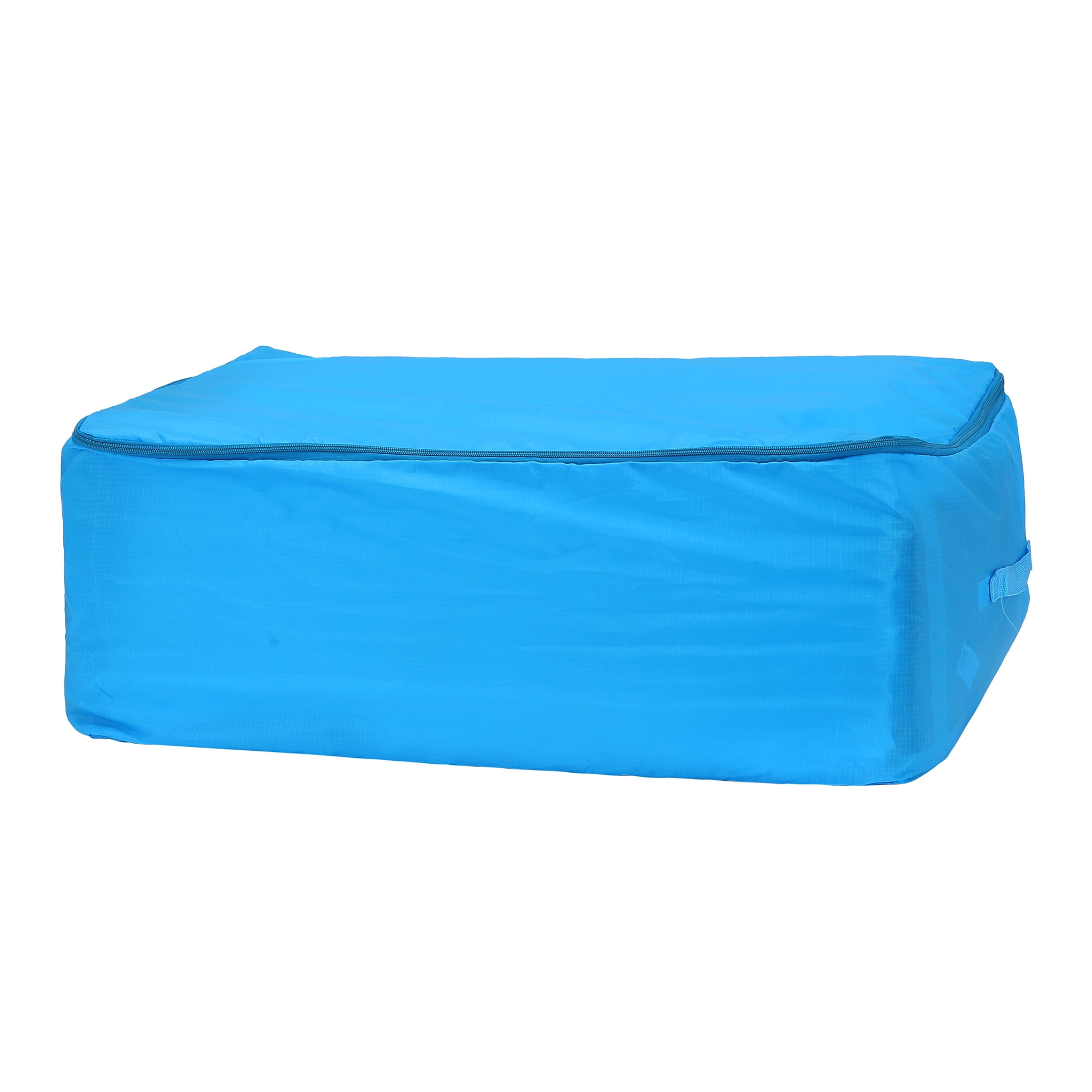 Unique Bargains 1 Pack Clothes Storage Bags Moving Bags Blue 27.5*19.5*12in