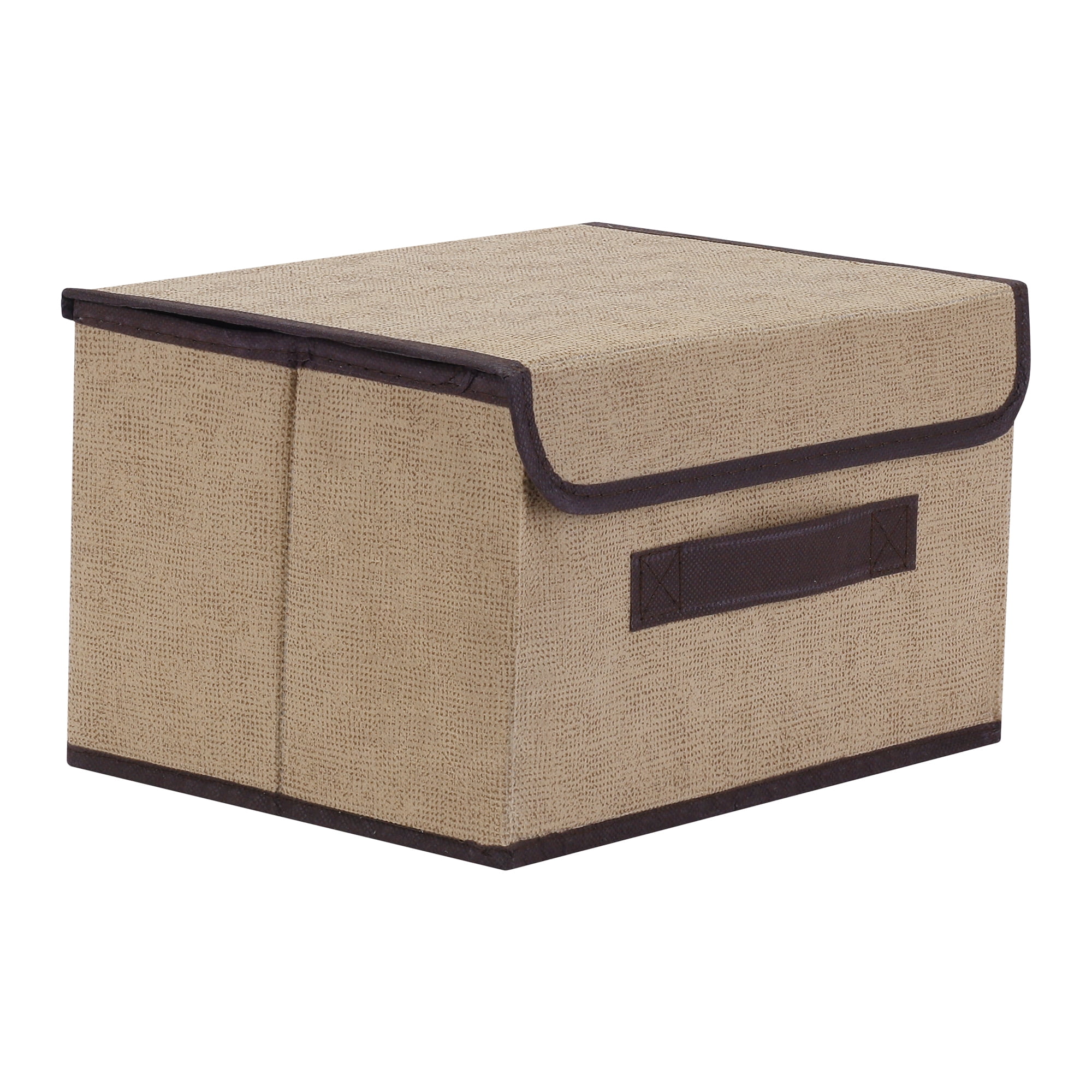 Unique Bargains 1 Pack Clothes Storage Bags Moving Bags Brown 10.2*7.5*6.3in