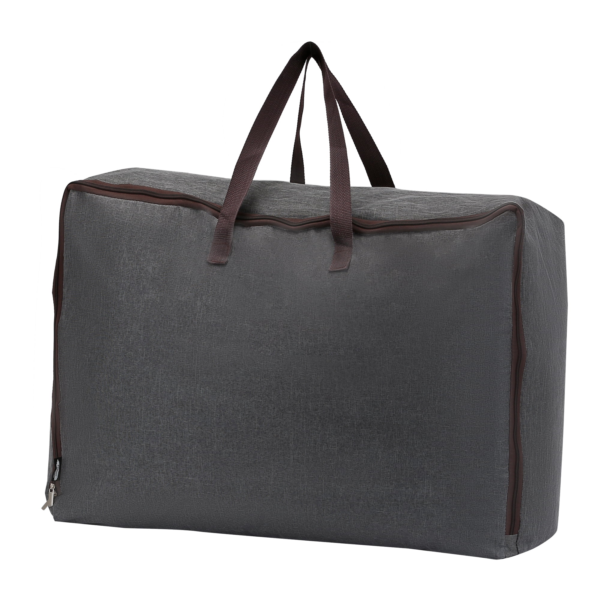 Unique Bargains 1 Pack Clothes Storage Bags Moving Bags Dark Gray 20*14*8in