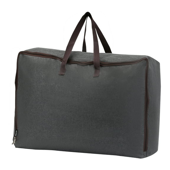 Unique Bargains 1 Pack Clothes Storage Bags Moving Bags Dark Gray 20*14*8in