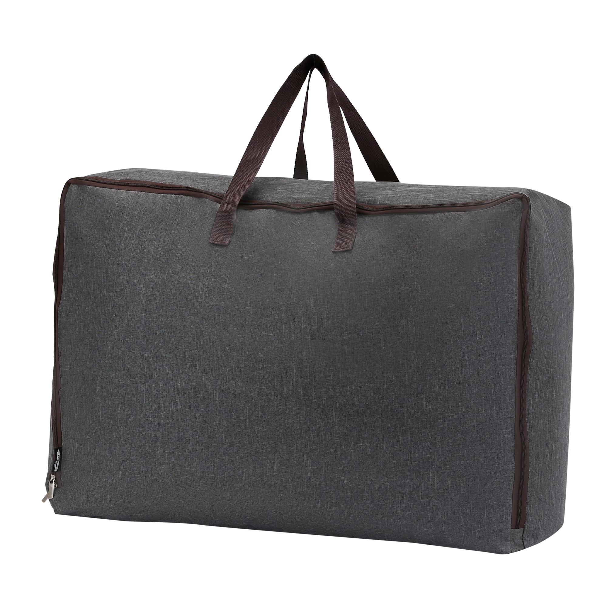 Unique Bargains 1 Pack Clothes Storage Bags Moving Bags Dark Gray 28*20*12in