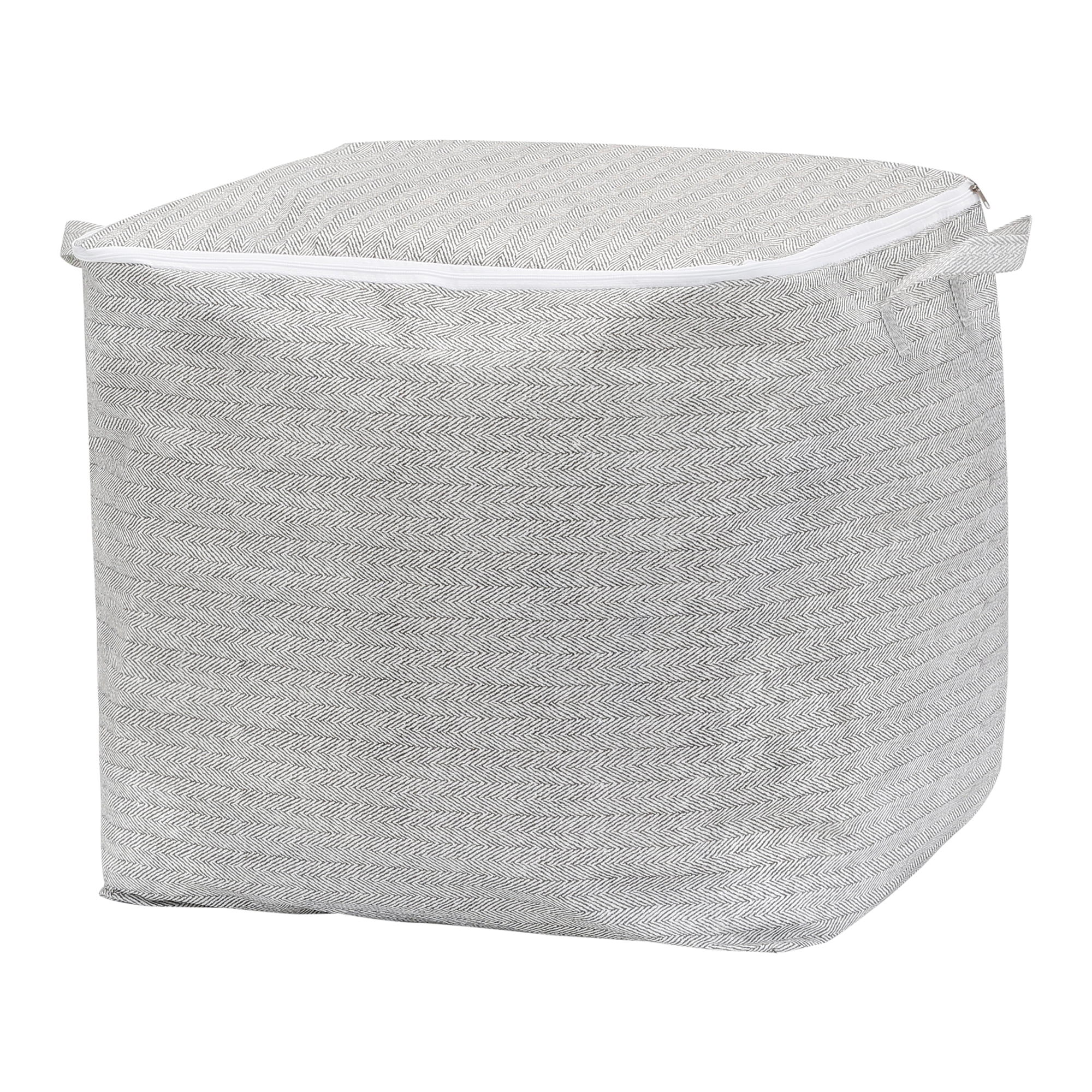 Unique Bargains 1 Pack Clothes Storage Bags Moving Bags Gray 19*17*19in