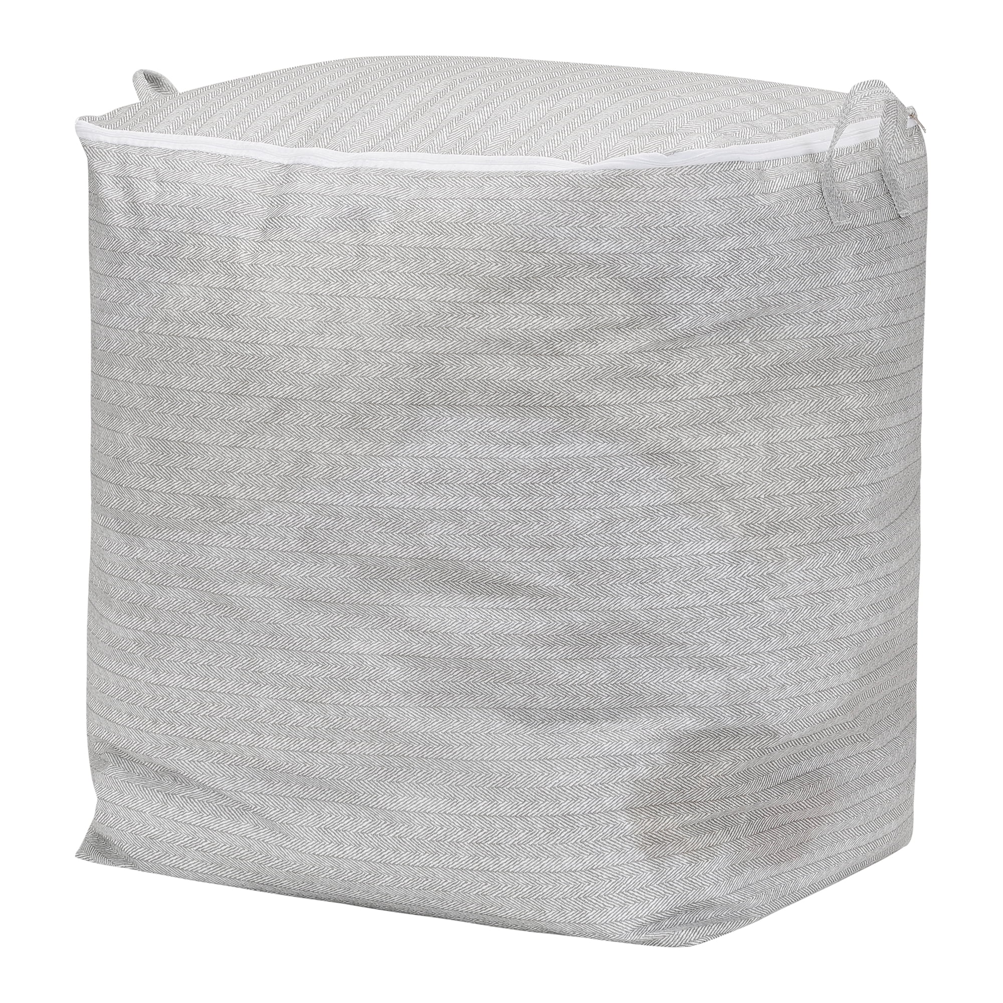 Unique Bargains 1 Pack Clothes Storage Bags Moving Bags Gray 24*19.5*28in