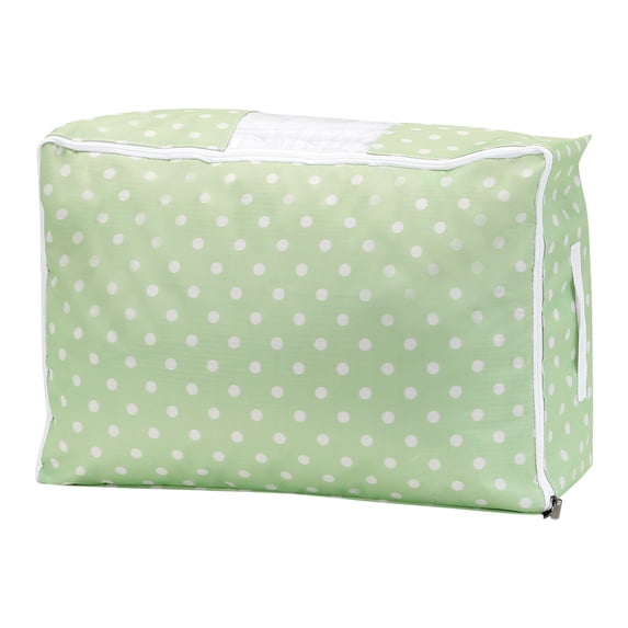 Unique Bargains 1 Pack Clothes Storage Bags Moving Bags Green 23.5*16.5*9.5in