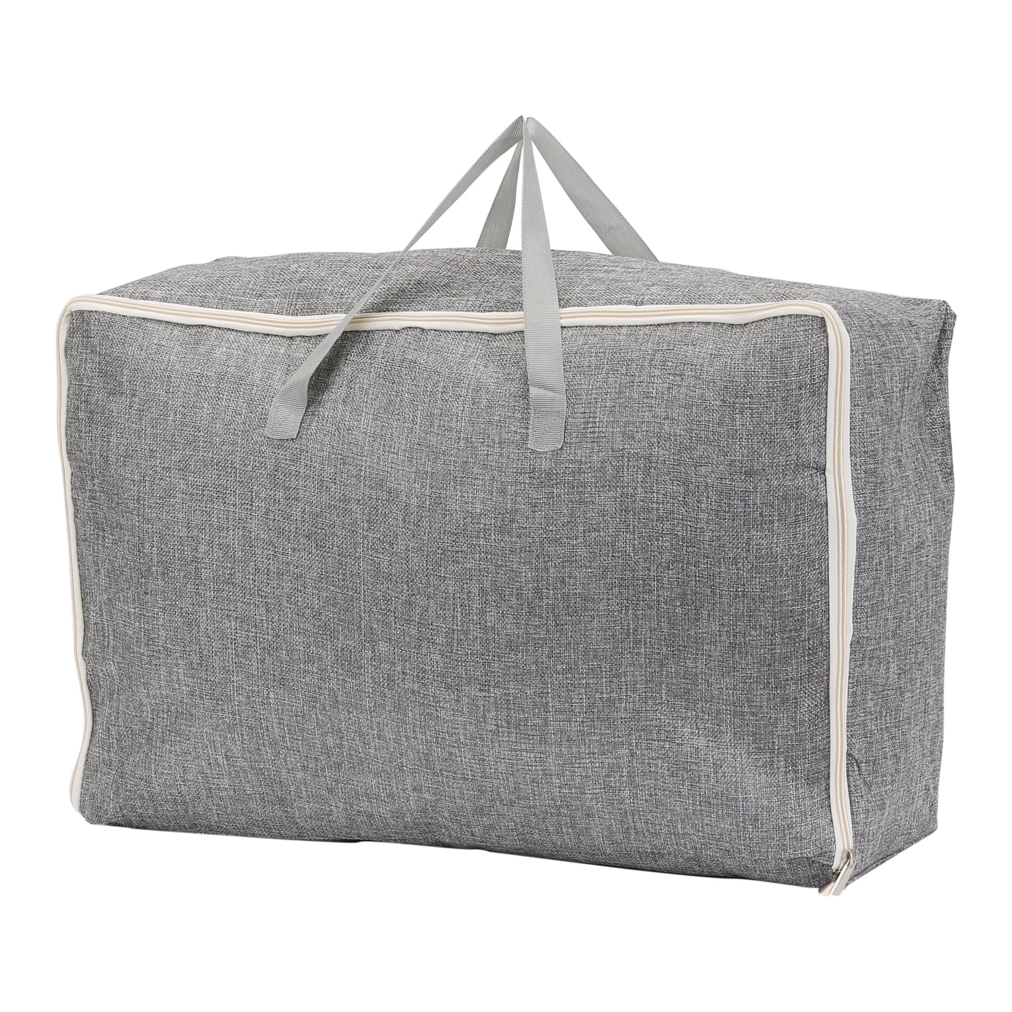 Unique Bargains 1 Pack Clothes Storage Bags Moving Bags Grey 23*9*14.5in