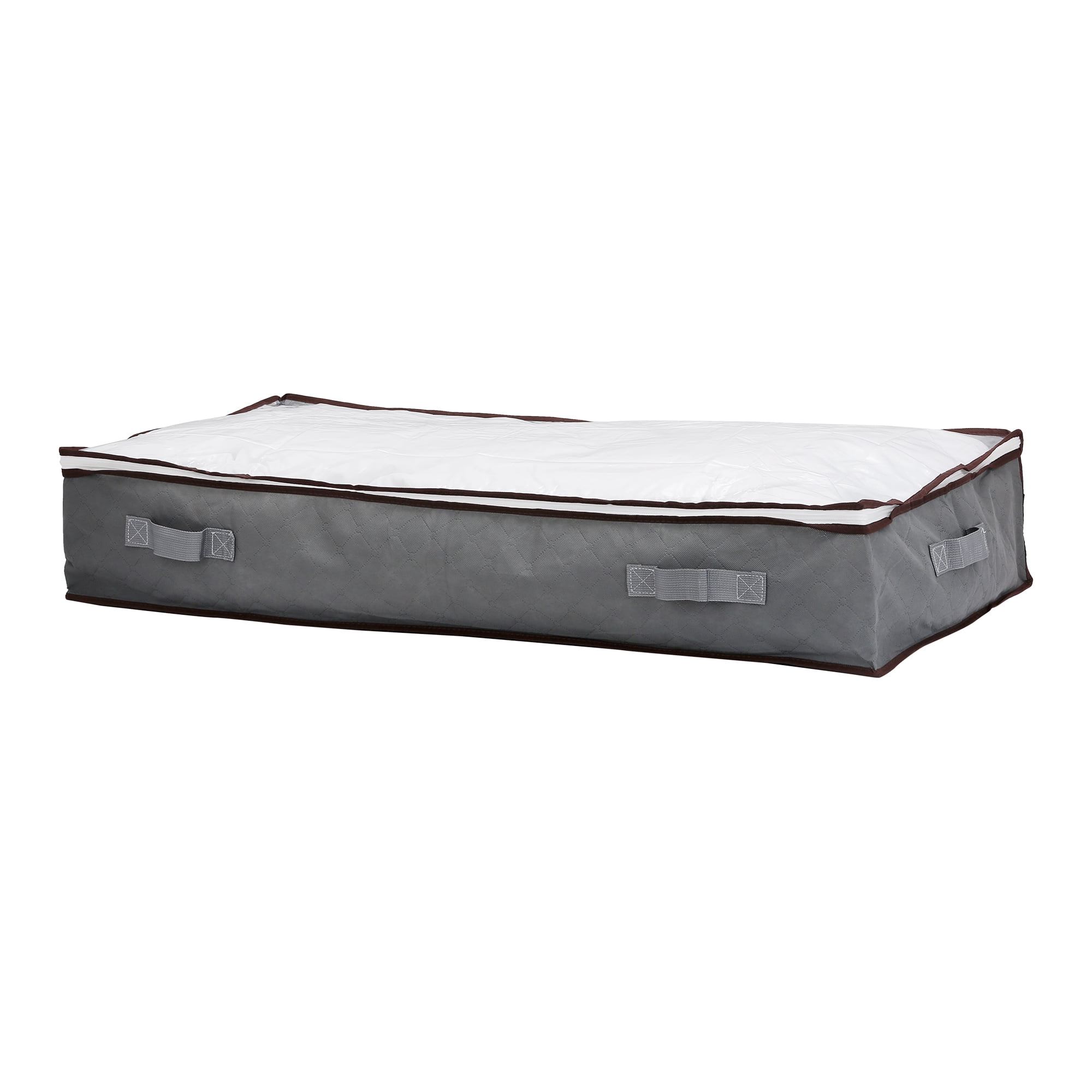 Unique Bargains 1 Pack Clothes Storage Bags Moving Bags Grey 39.5*19.5*7in
