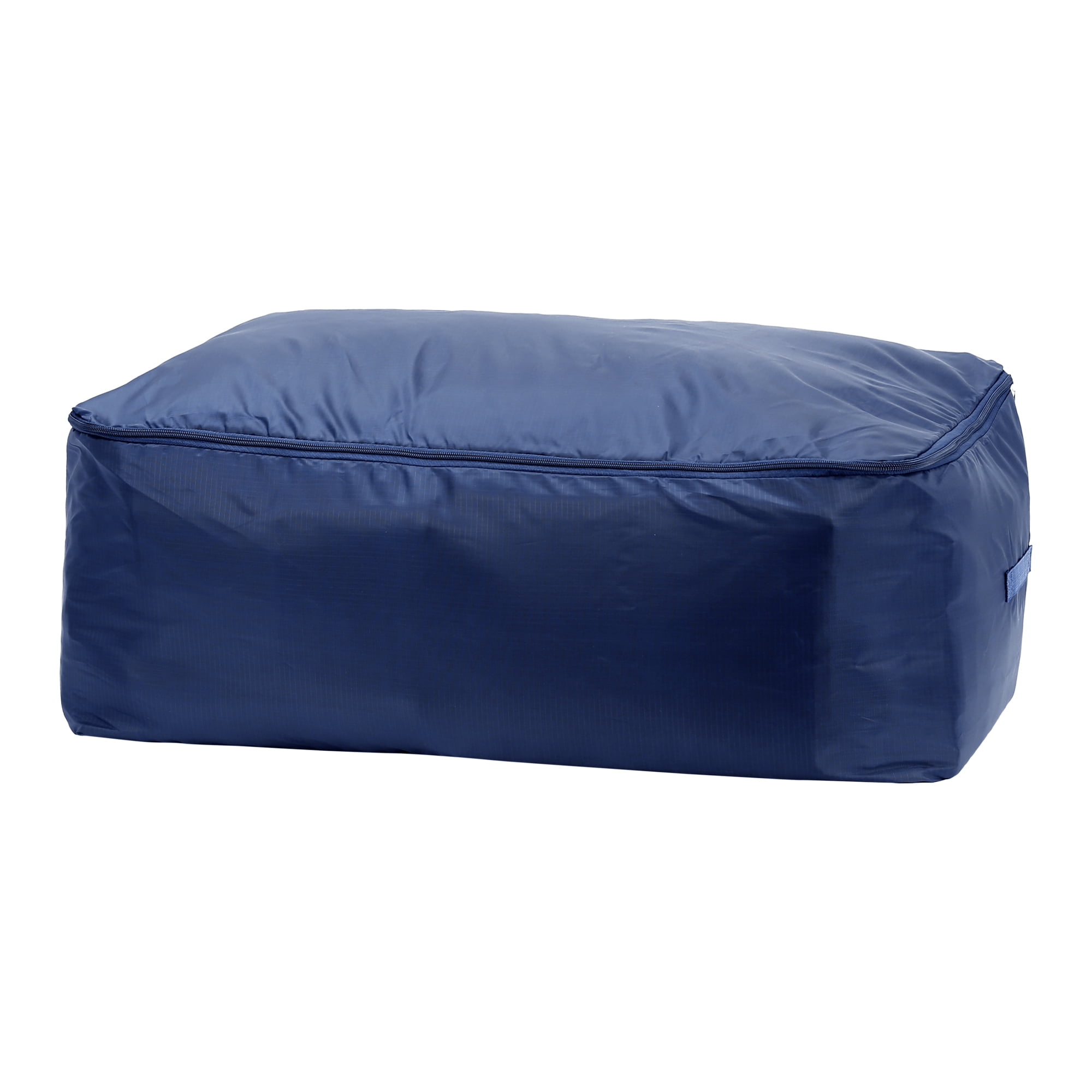 Unique Bargains 1 Pack Clothes Storage Bags Moving Bags Navy Blue 21.5*14*8in