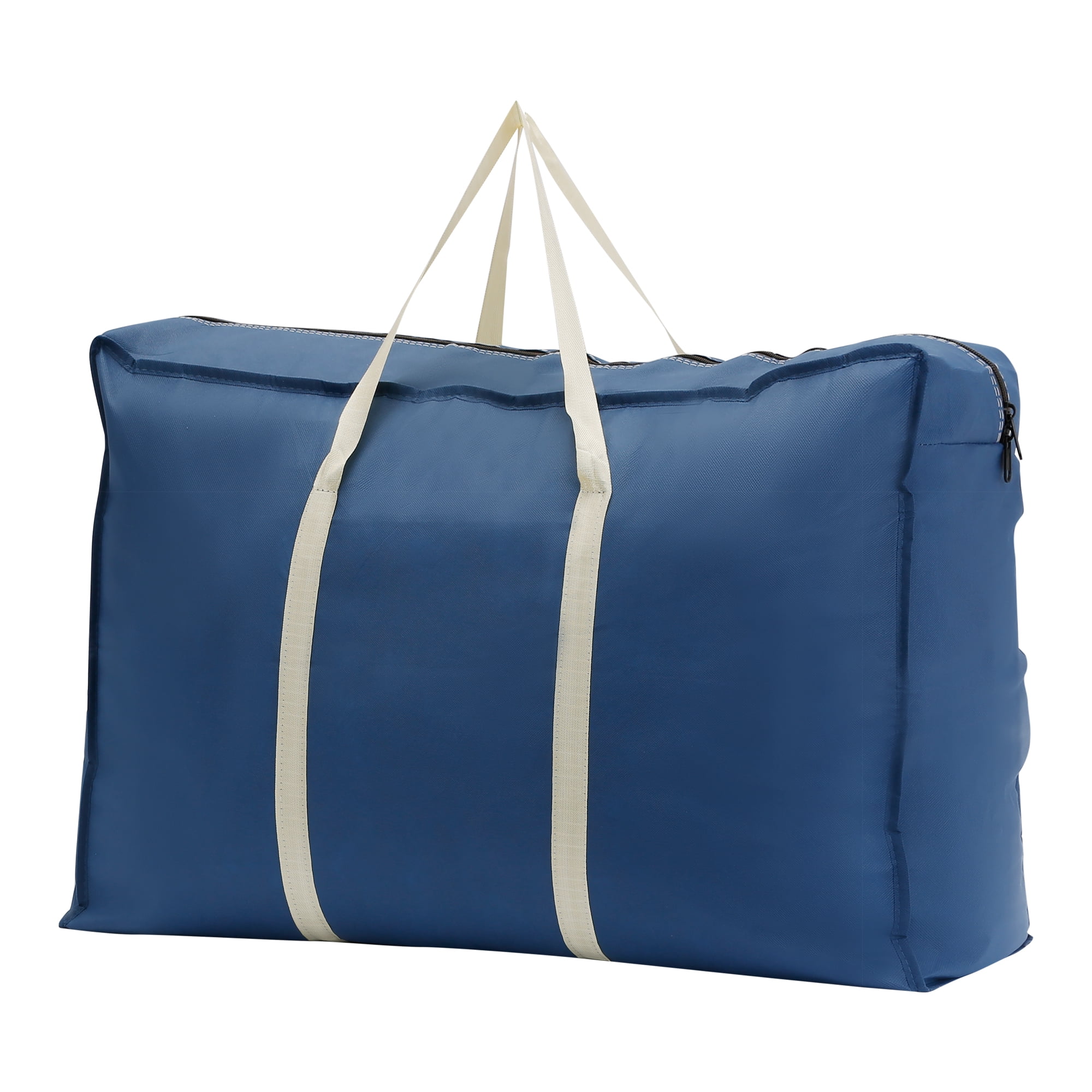 Unique Bargains 1 Pack Clothes Storage Bags Moving Bags Navy Blue 23*16*10in