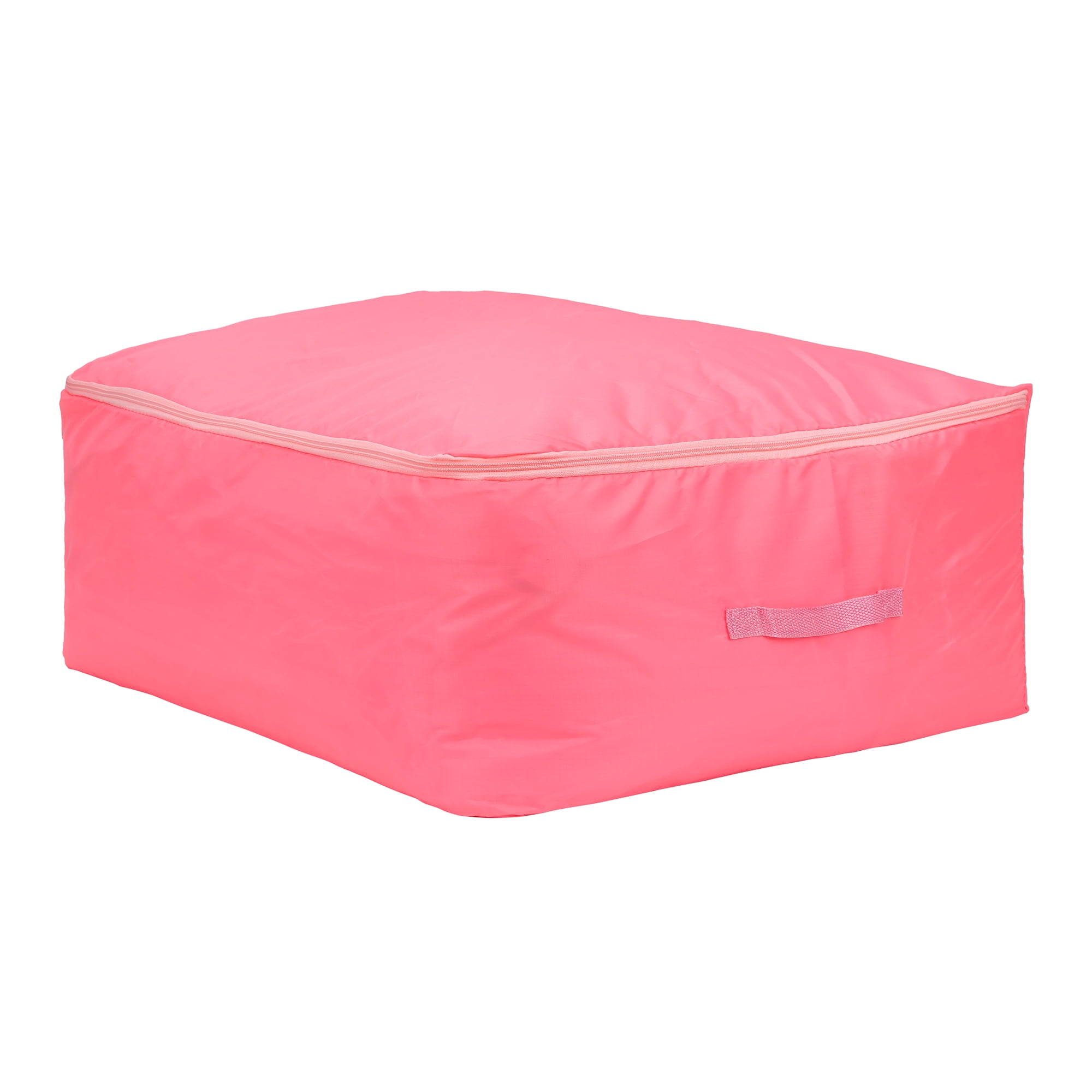 Unique Bargains 1 Pack Clothes Storage Bags Moving Bags Pink 23.5*19.5*10in