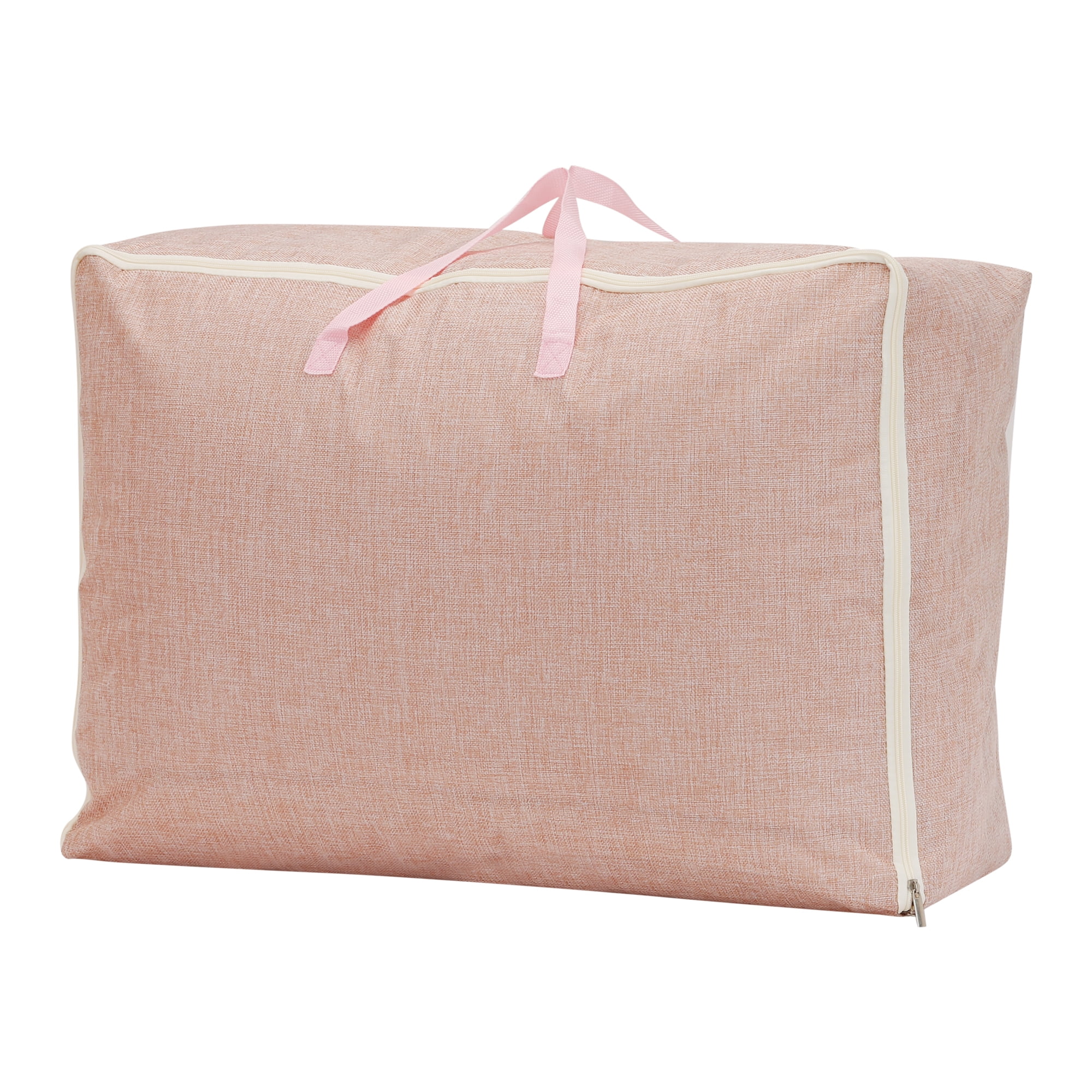 Unique Bargains 1 Pack Clothes Storage Bags Moving Bags Pink 27.5*12*19.5in