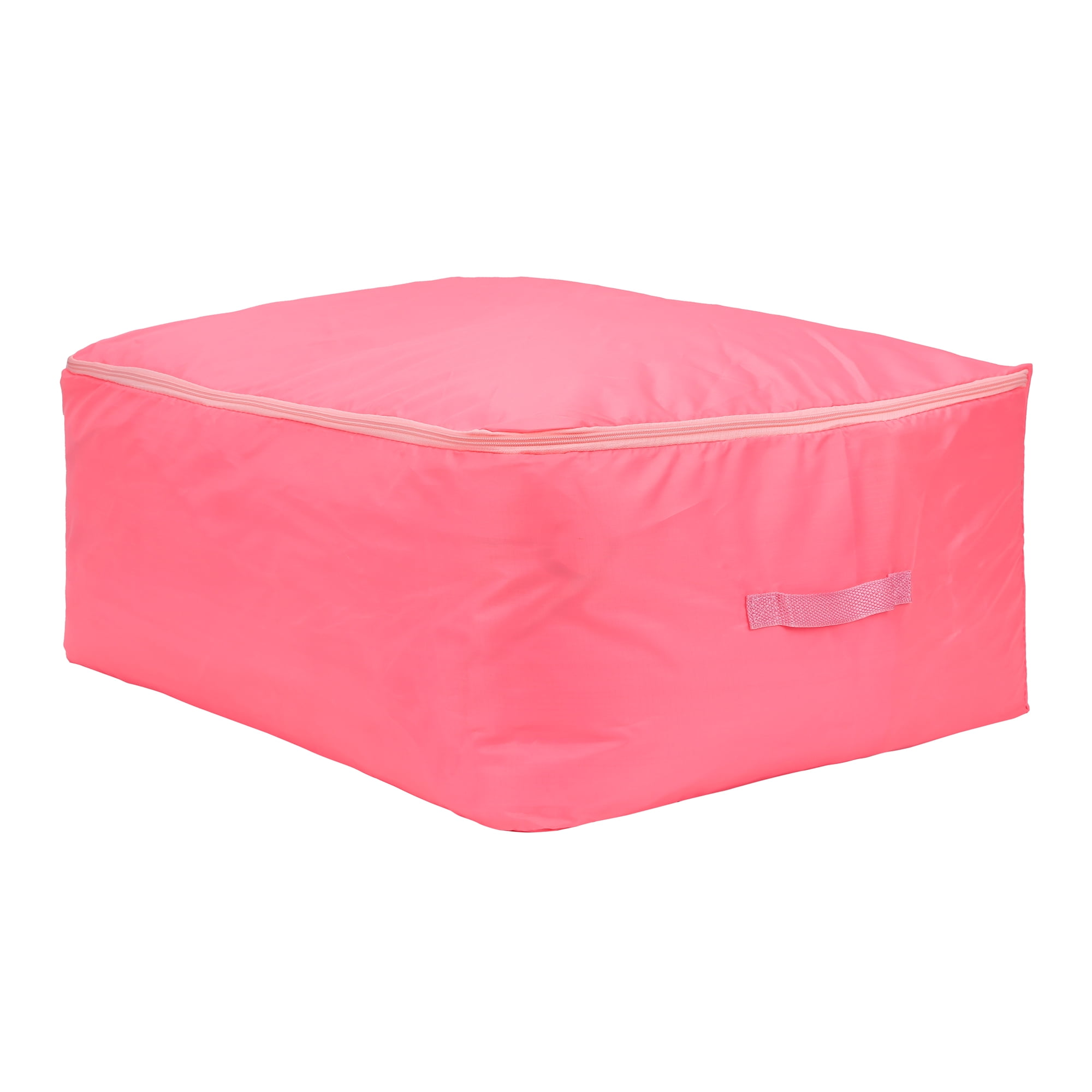 Unique Bargains 1 Pack Clothes Storage Bags Moving Bags Pink 27.5*19.5*12in