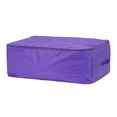 thumbnail image 1 of Unique Bargains 1 Pack Clothes Storage Bags Moving Bags Purple 27.5*19.5*12in, 1 of 7