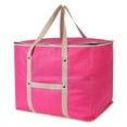 thumbnail image 1 of Unique Bargains 1 Pack Clothes Storage Bags Moving Bags Rose Red 24*20*16in, 1 of 7