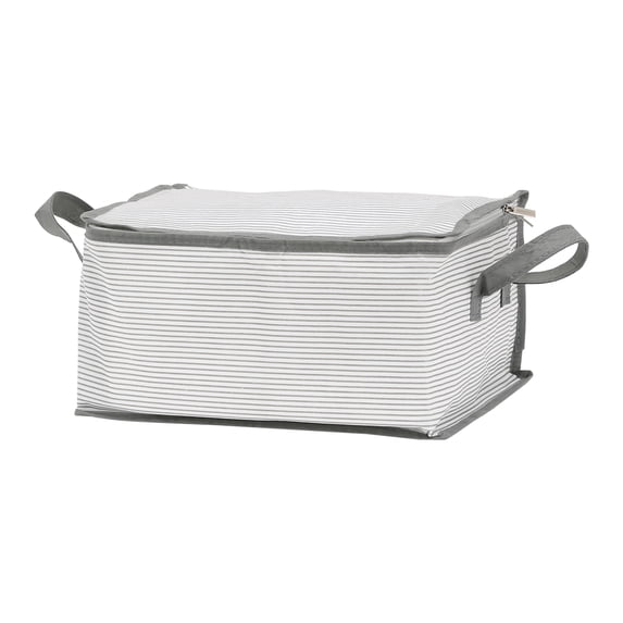 Unique Bargains 1 Pack Clothes Storage Bags Moving Bags Stripe 14*10*8in