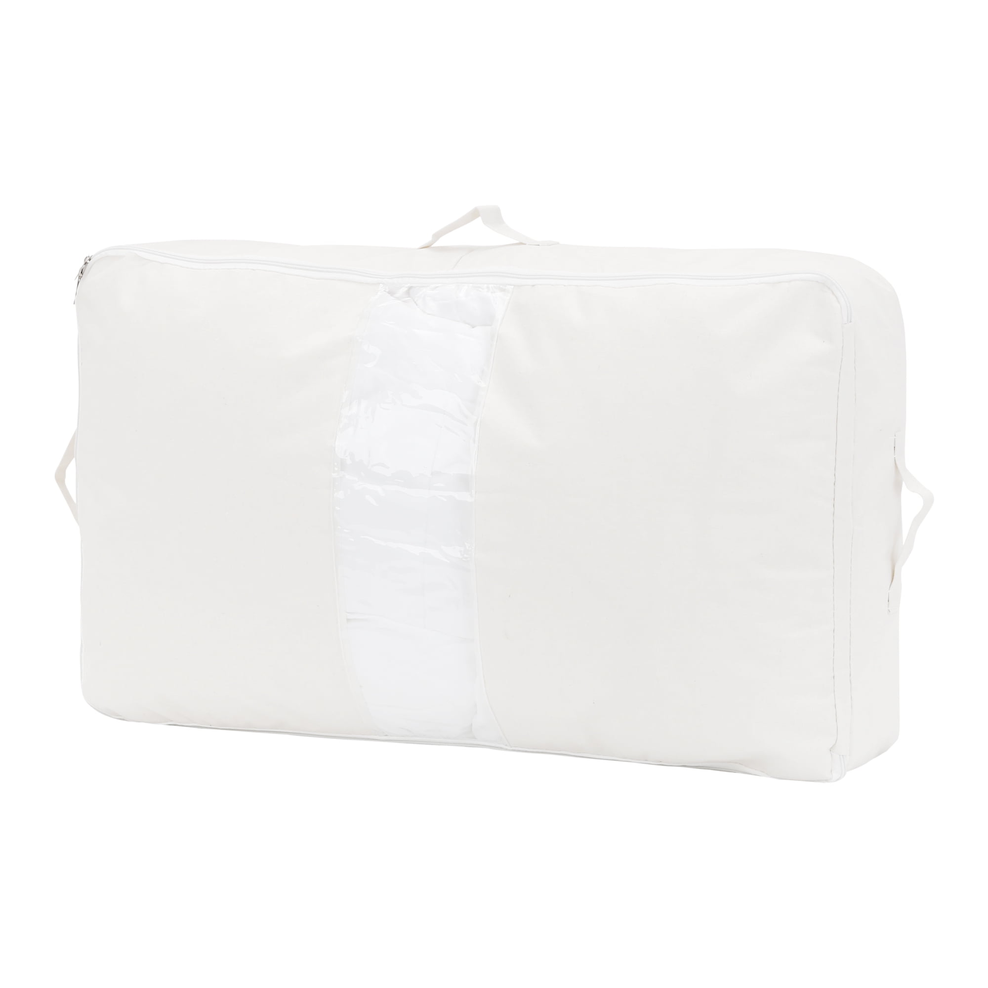 Unique Bargains 1 Pack Clothes Storage Bags Moving Bags White 31*19*6in