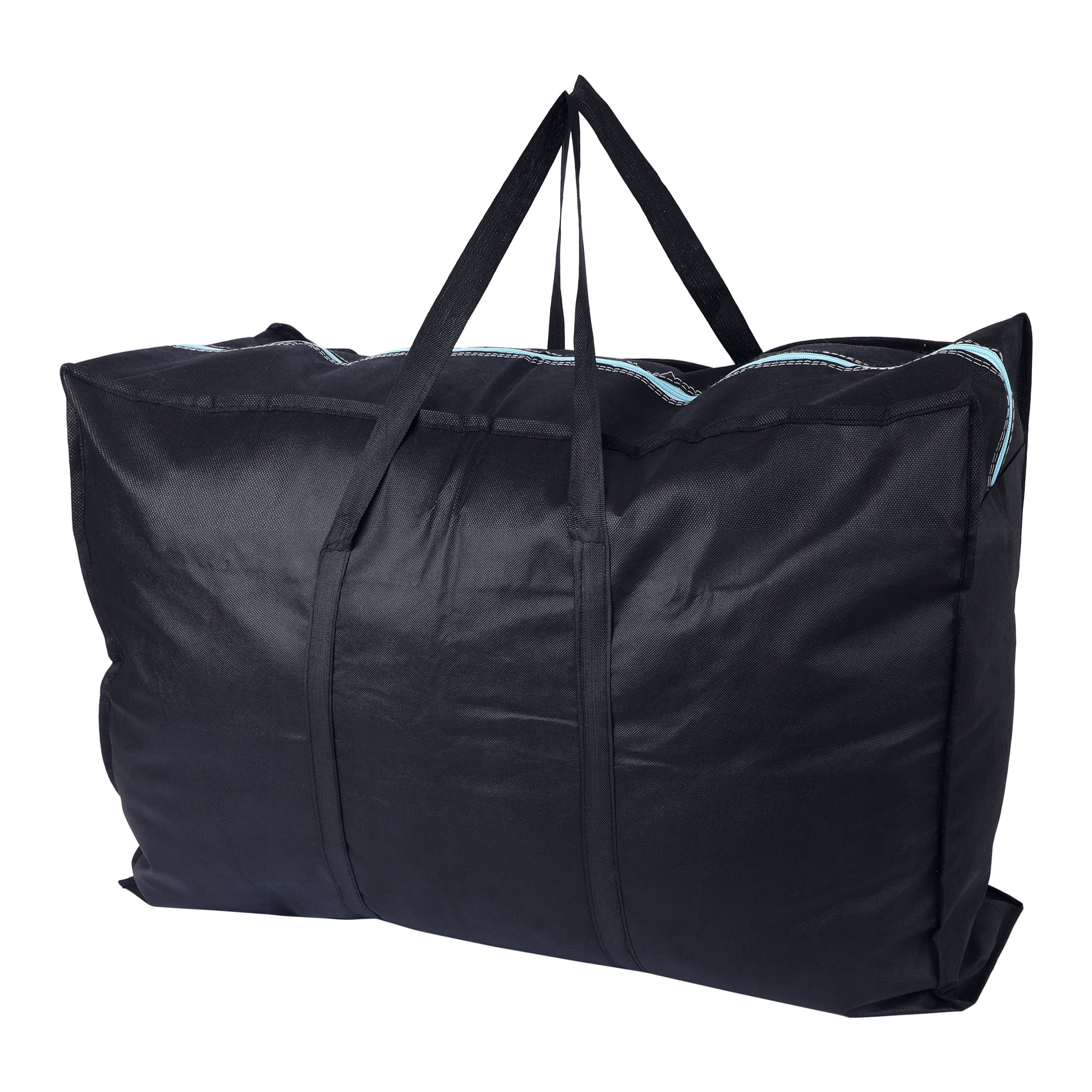 Unique Bargains 1 Pack Clothes Storage Foldable Storage Bags Black 23*16*10in