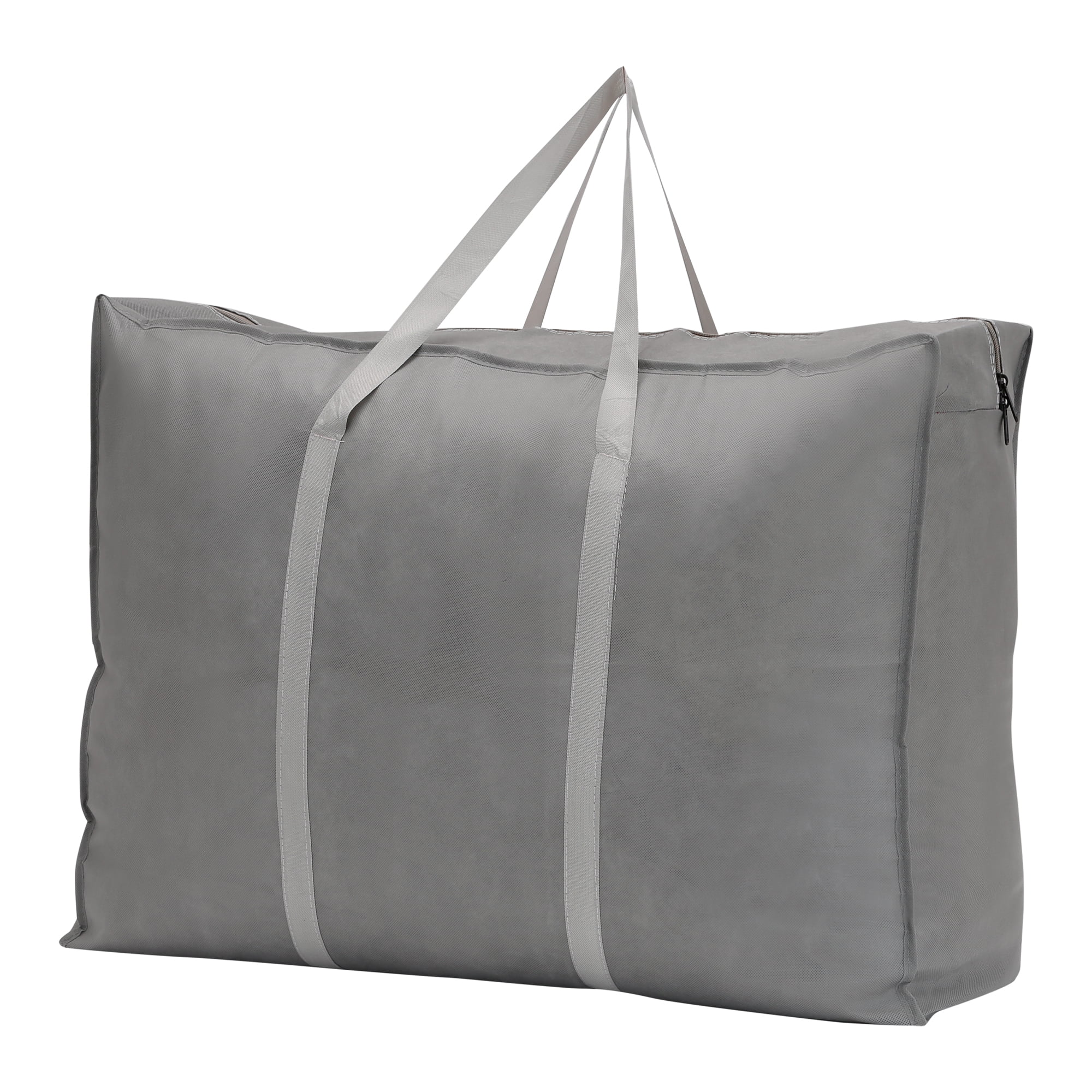 Unique Bargains 1 Pack Clothes Storage Foldable Storage Bags Dark Gray 27*20*10in