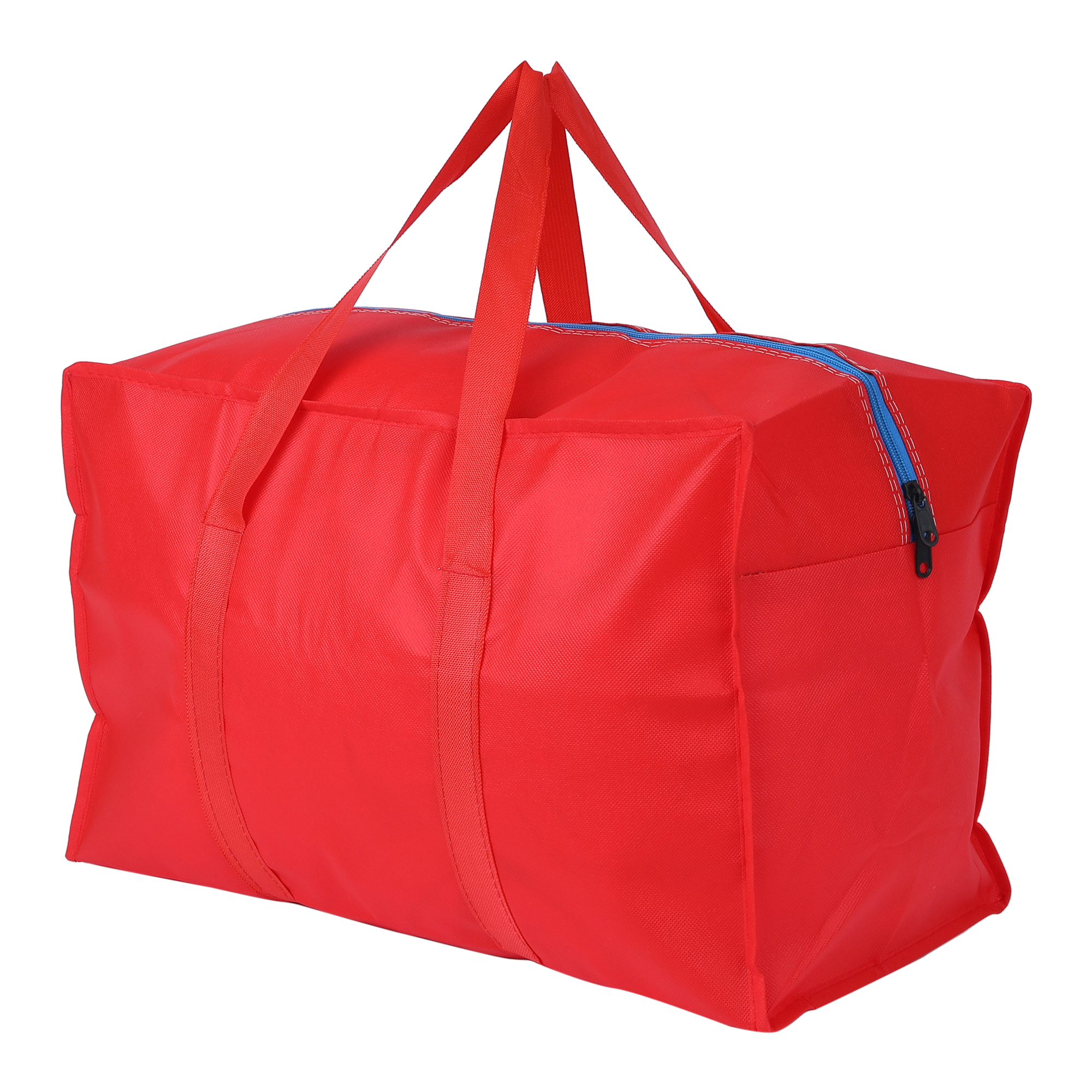 Unique Bargains 1 Pack Clothes Storage Foldable Storage Bags Red 19*12*10in