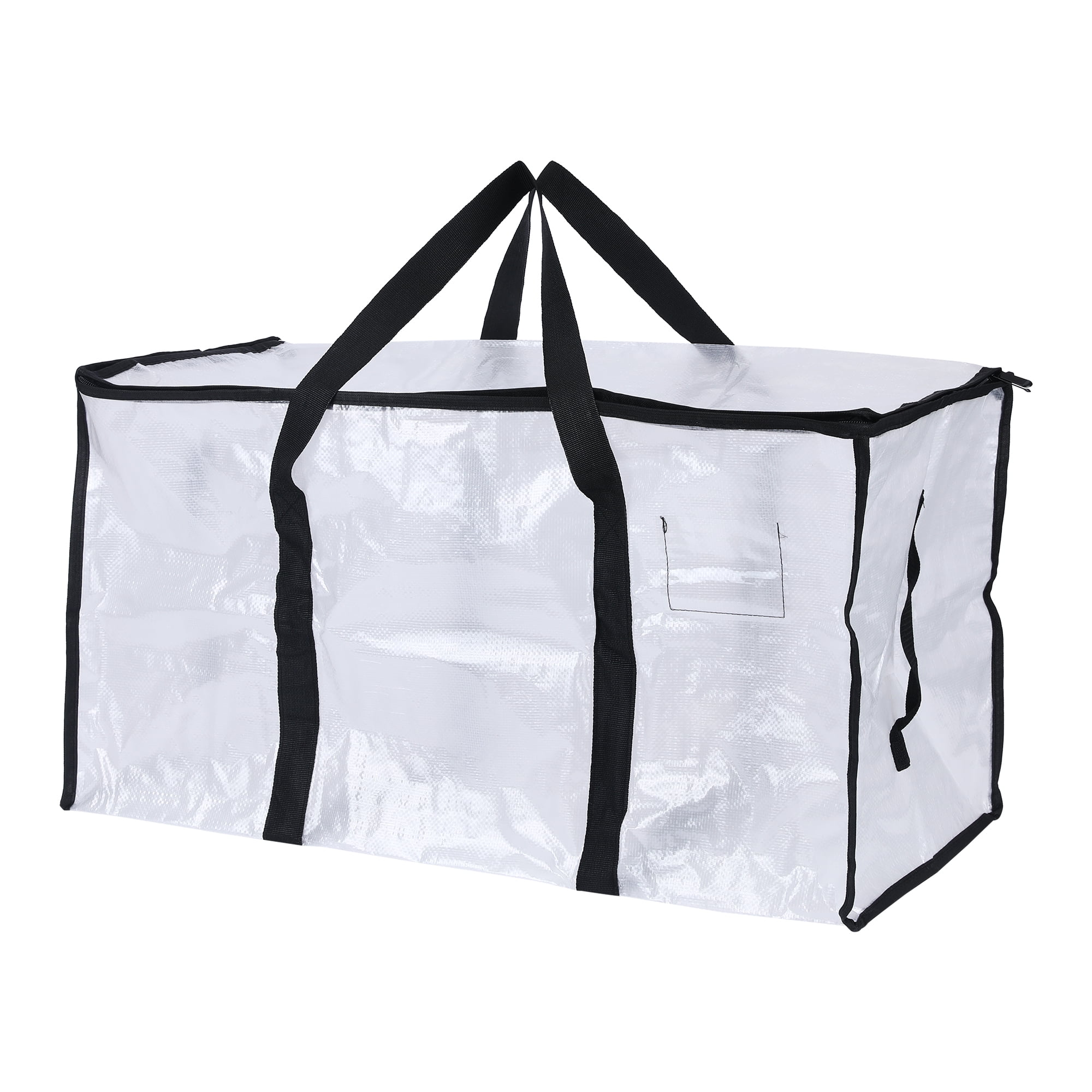 Unique Bargains 1 Pack Clothes Storage Foldable Storage Bags for Closet Organizers Black