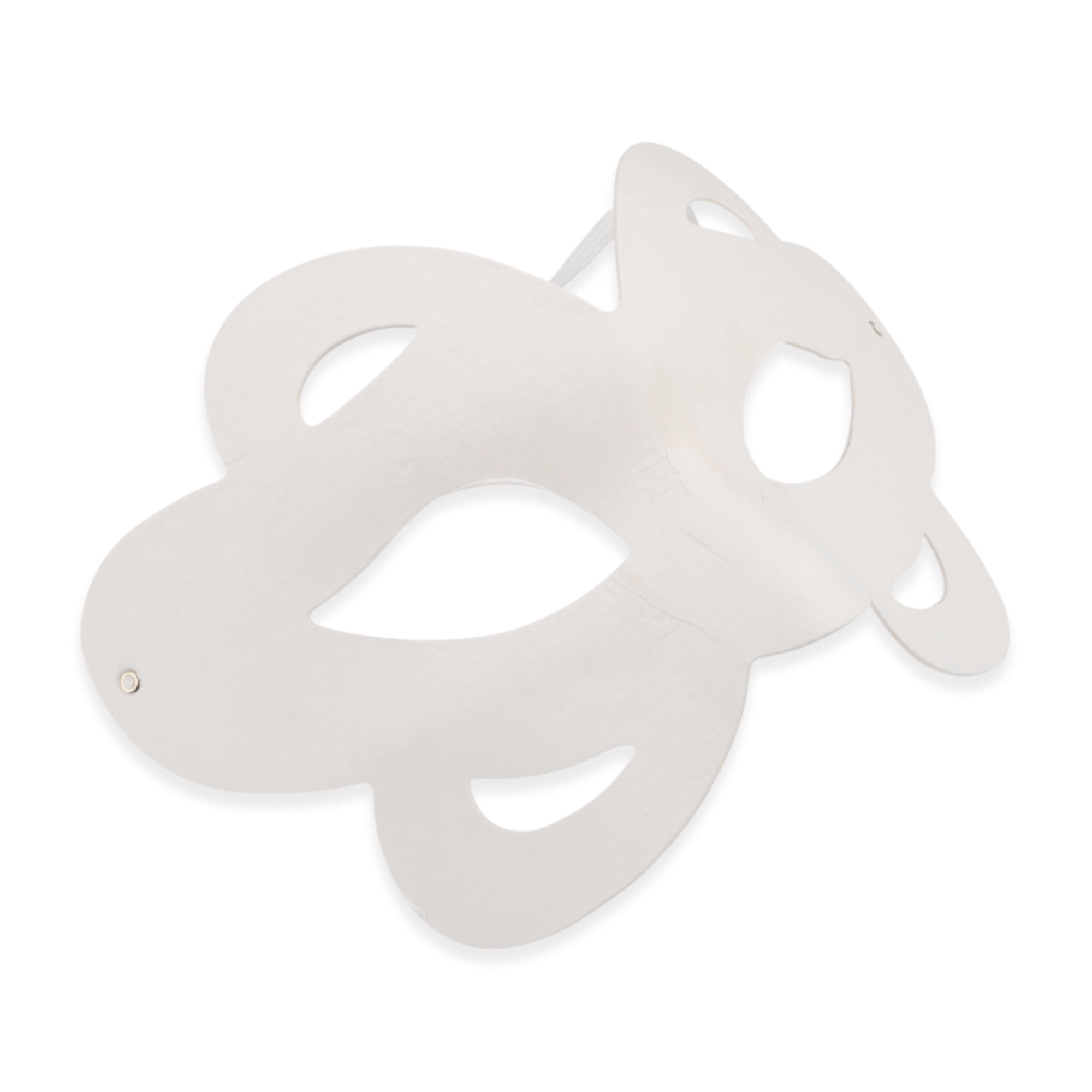 Unique Bargains 1 Pack Elegant Hand-Painted Party Mask White Pattern 13 ...