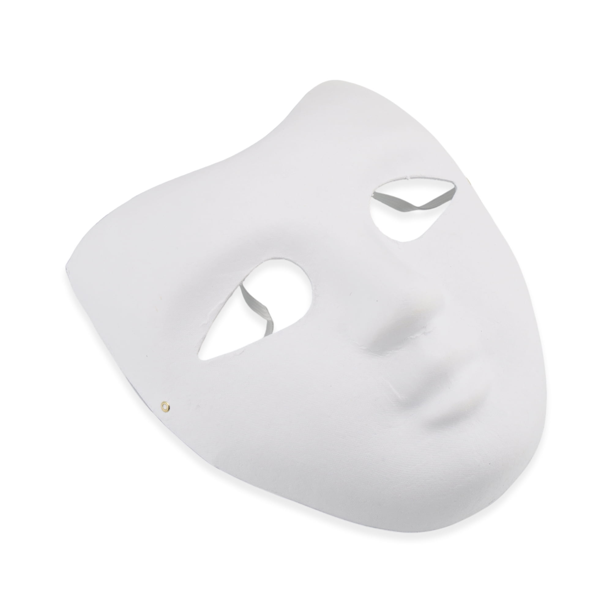 Unique Bargains 1 Pack Elegant Hand-Painted Party Mask White Pattern 15