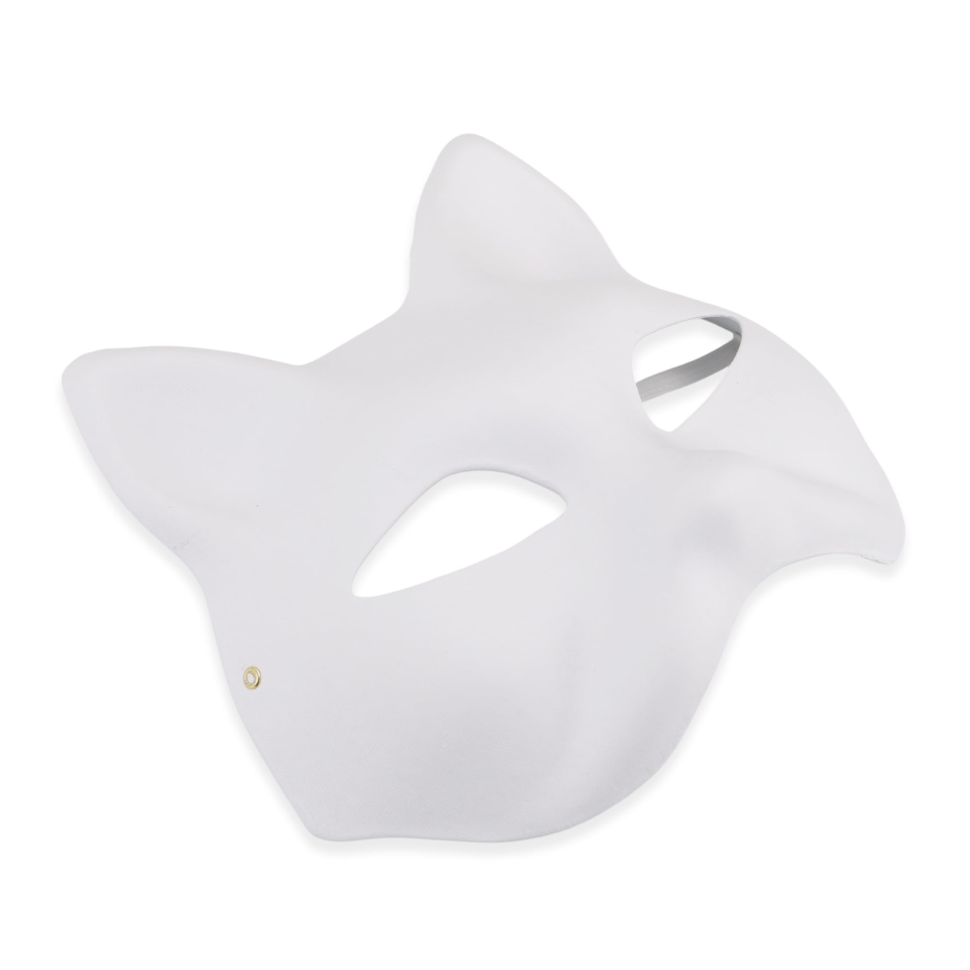 Unique Bargains 1 Pack Elegant Hand-Painted Party Mask White Pattern 16