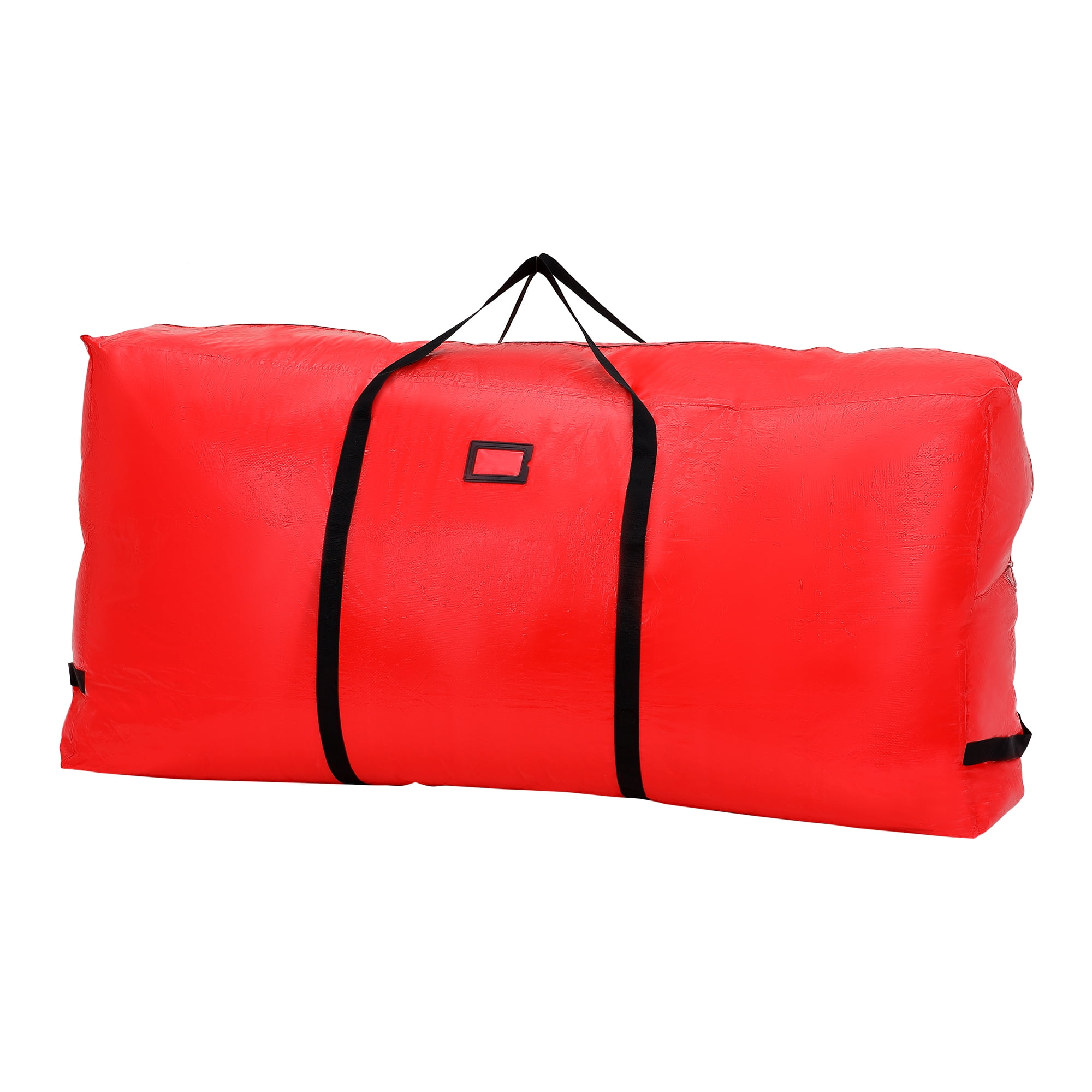 Unique Bargains 1 Pack Foldable Large Storage Bags with Handles Red 60*20*30in
