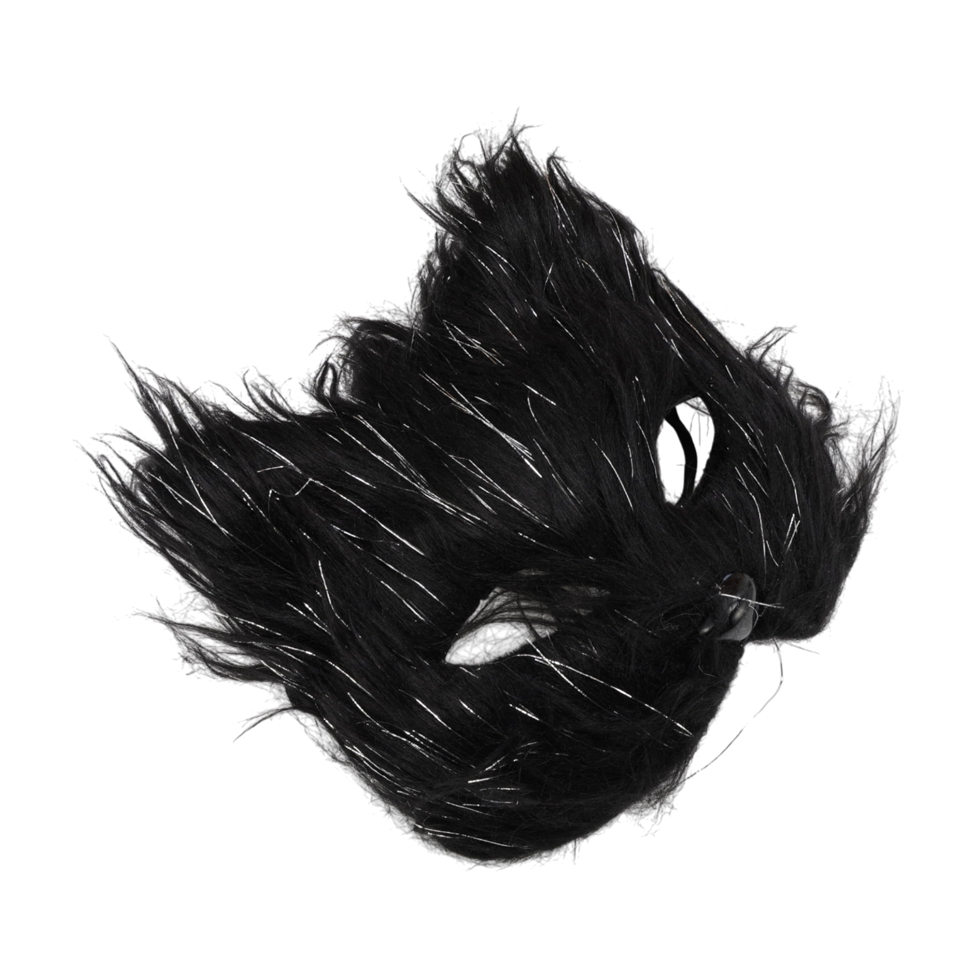 Unique Bargains 1 Pack Foxes Party Mask for Masquerade Black