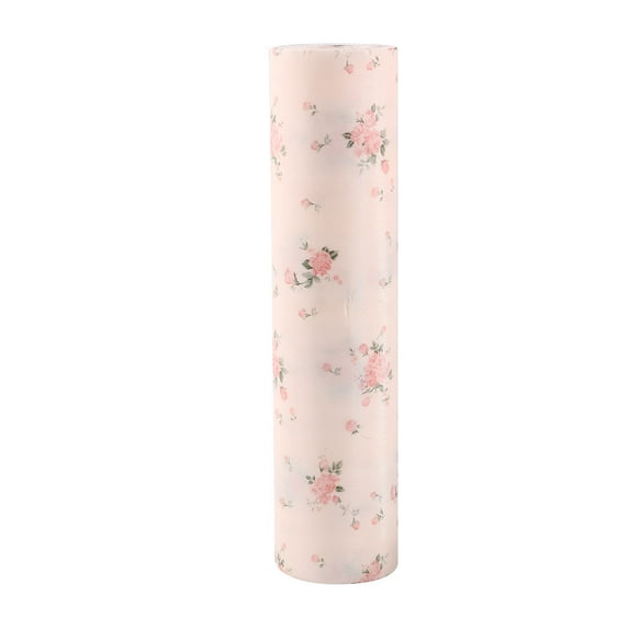 Unique Bargains 1 Pack Rose Pattern Cabinet Table Mat Drawer Liner Wardrobe Shelf Pad 30 x 300cm