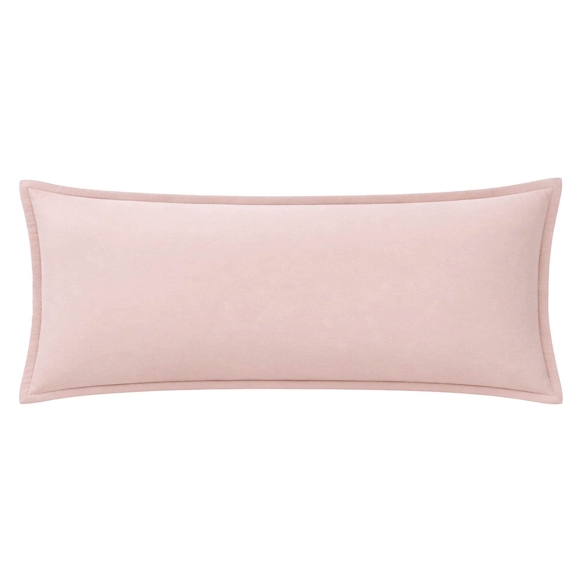 Unique Bargains 1 Pack Soft Cooling Cotton Pillow Covers Wrinkle Resistant Light pink