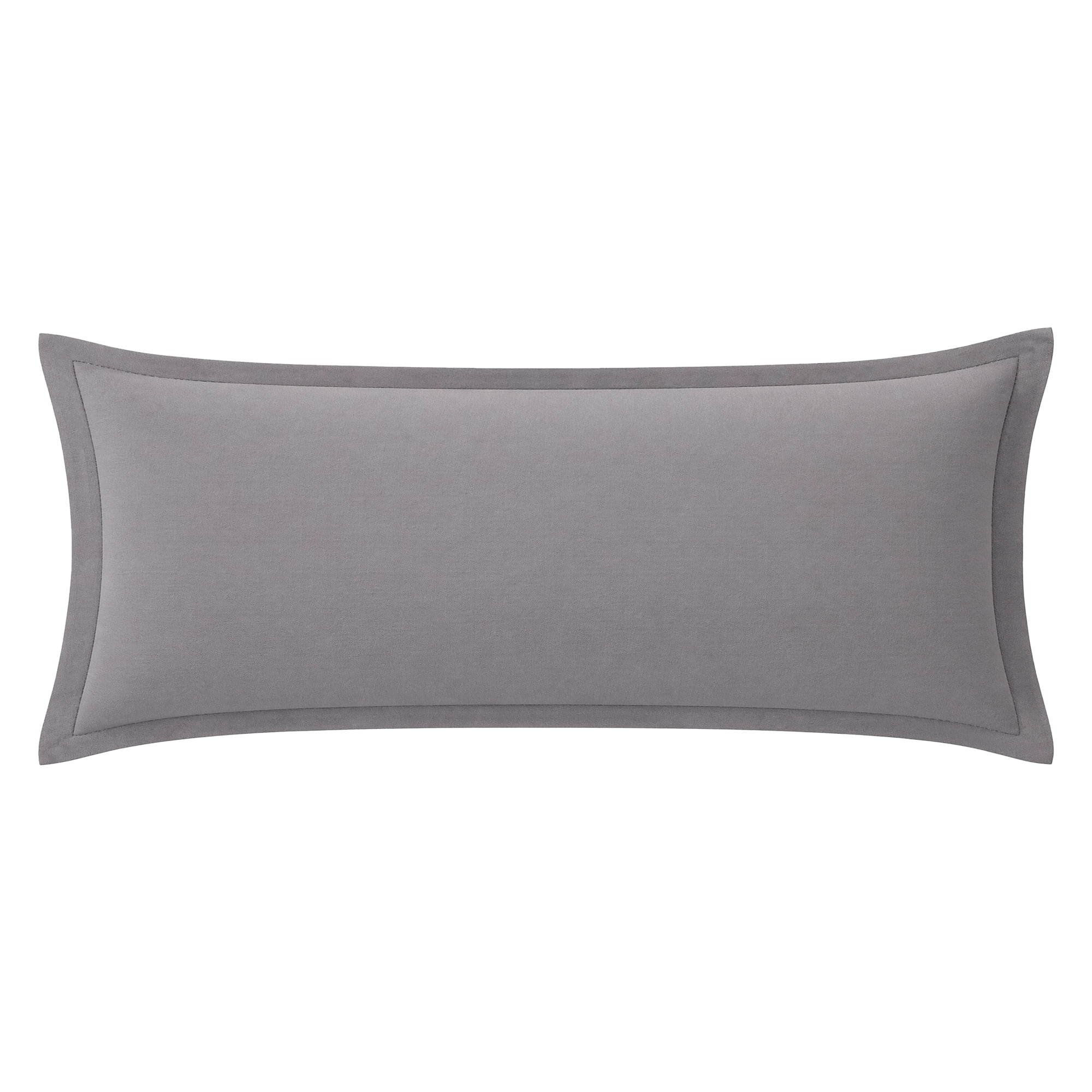 Unique Bargains 1 Pack Soft Cooling Cotton Pillowcase for Comfortable Sleep Dark gray