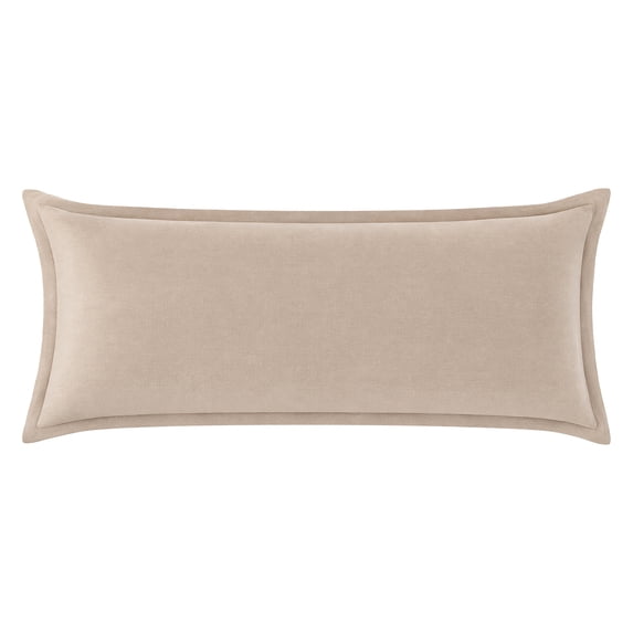 Unique Bargains 1 Pack Soft Cooling Cotton Pillowcase for Comfortable Sleep Light brown
