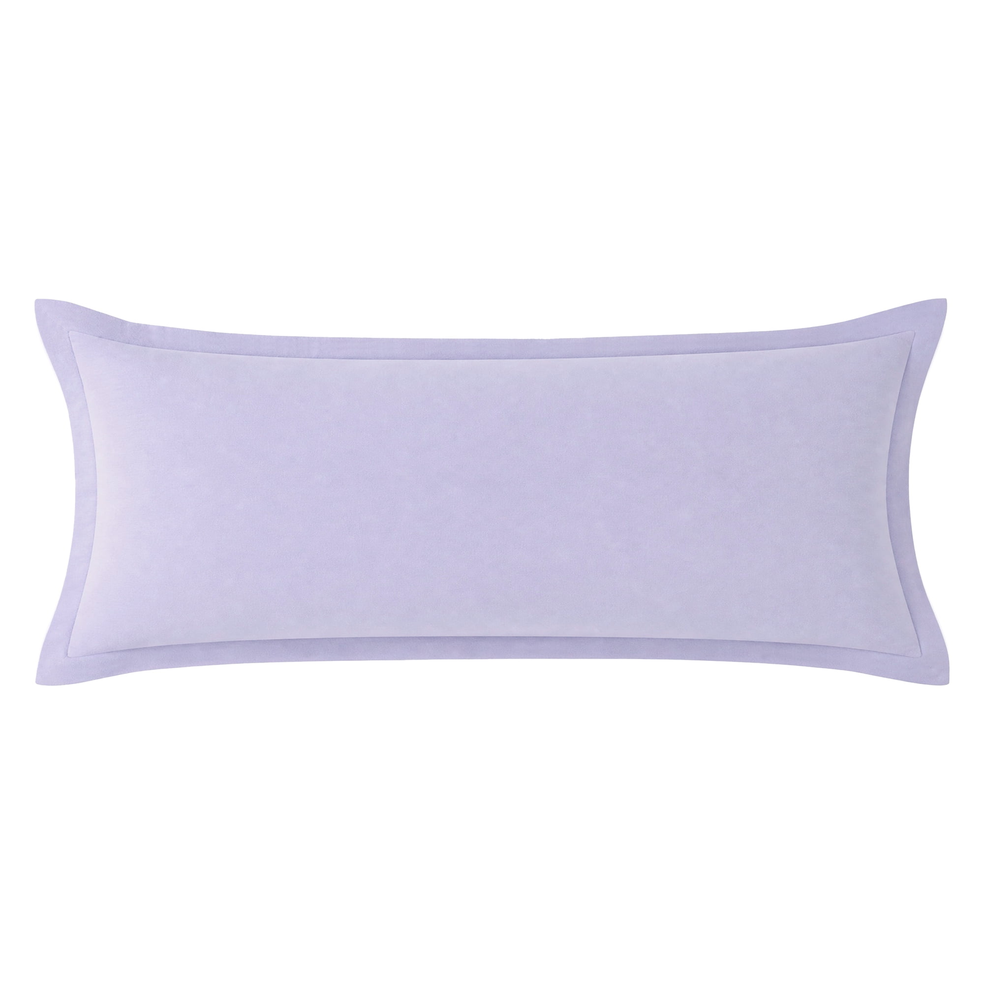 Unique Bargains 1 Pack Soft Cooling Cotton Pillowcase for Comfortable Sleep Light purple